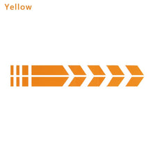 Load image into Gallery viewer, Motorcycle Reflective Stickers Wheel on Fender Waterproof Safety Warning Arrow Tape Car Decals Motorbike Decoration Accessories