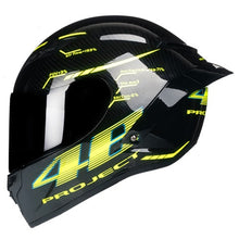 Load image into Gallery viewer, Full Face Carbon Fiber Motorcycle Helmet