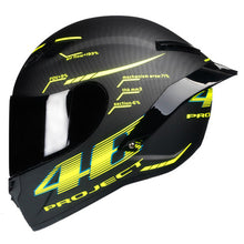 Load image into Gallery viewer, Full Face Carbon Fiber Motorcycle Helmet